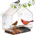 Alimentador de casa de pássaro de janela